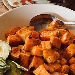 I used sweet potatoes instead and it was great
