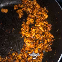 Yummy. Used a little paprika instead of chili flakes