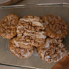 They tasted amazing, but the texture was terrible. Felt like I was eating dry sand. Not soft and chewy or crunchy. I made double the icing to cover all the cookies 