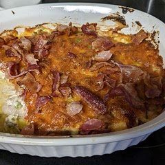 We used Hatch (Anaheim) peppers instead of Jalapenos because we aren't big spice fans. Everyone liked it. 