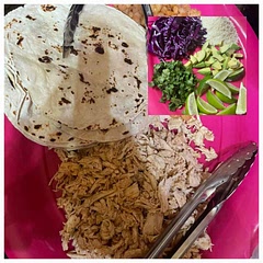 Absolutely delicious and filling! We made ours with chicken and rice as well. Also doubled the recipe. Really good!