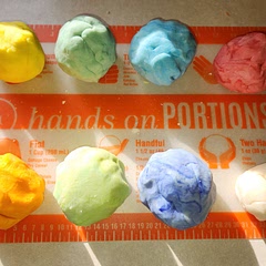 Soft and fun plays forever.  Made a double batch and it got difficult to stir in the pot. 