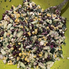 So good! Added corn