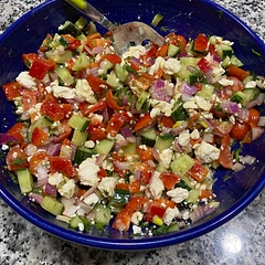 Turned out great! We skipped the olives because, gross.