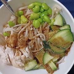 I accidentally added teriyaki sauce instead of soy sauce, but it still tastes pretty good! 