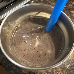 I used vanilla oat milk and peanut butter (tree nut allergy) and turmeric instead of cayenne. It was very good. Smooth, easy flavor. I’ll definitely make this again. And I’ll be adventurous and try with some cayenne next time though!