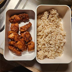 Just pan fry and finish in oven for "healthy" option. Use low sodium soy sauce. Did not add brown sugar and it was still very sweet!