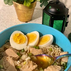 I wasn’t able to add the shiitake mushrooms but loved it anyway.