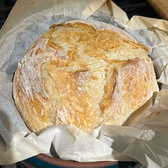 Followed directions exactly (used one envelope of yeast, didn’t exactly measure it) and it came out perfectly.  I put the ingredients into a recipe calculator-if you but the loaf into 12 slices, they are approximately 117 calories each.