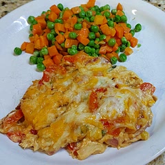 This was great!  Very creamy and delicious!  I will make this one of my go to dinners!!

We added a garlic clove (pressed) and some green onions as well for additional flavor.

Next time I will try adding jalapenos, sliced olives and green chilli.