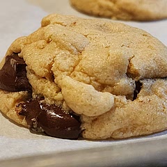 Followed the notes and added an egg yolk. The perfect peanut butter cookie, so soft!!