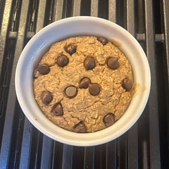 This is the best baked oats I’ve ever tried! I make this almost every day! 
Do yourself a favor and make this!