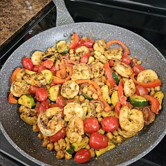 Added more shrimp and adjusted the seasonings