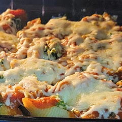 Finishing baking, yummy!