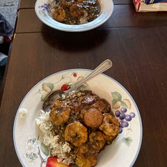 Shrimp didn’t hold together too well after cooking