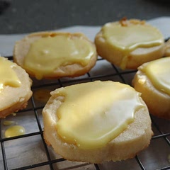 Super easy and fast, we added yellow to the glaze and I diced the lemon peel instead of zesting cause we like peel but it all came out good. 