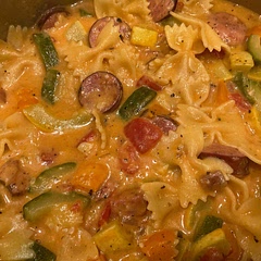 So yummy, kind of one of those dishes you can add whatever to.