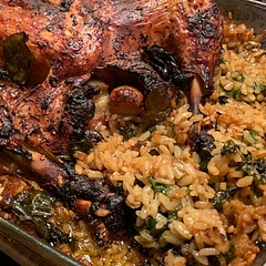 This was amazing!! I added some spinach and replaced the orzo with risotto. So good!