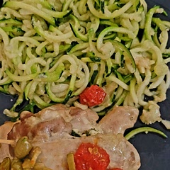 Followed recipe exactly.  Very good, fresh and tasty. Served with Greek chicken thighs. Thighs stuffed with feta, spinach, and dill. Topped with tomatoes, green olives and lemon juice.