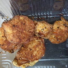 It was a very quick and delicious recipe.   We added some herbs with the mentioned seasoning. Herbs we used were Mint and Burnt garlic powder. 