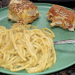 Easy, crispy, good. Nice to have with an alfredo dish.