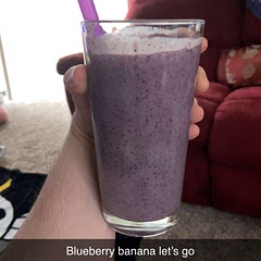 Very good! Didn’t add ice as my roommate prefers more liquify smoothies, and it turned out perfect still ^^ had just enough ingredients, and it made extra too!  Modified it to 3 people and ended up with an extra 8oz cup