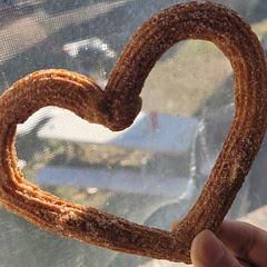 Piping the heart shape was a pain but it was so worth!