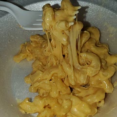 So cheesy! Did one 2lb box of macaroni and cooked on low for 2 hours 