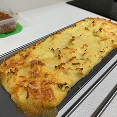 Added some more salt and a bit of Worcestershire Sauce for extra flavor