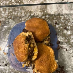 Though cooked a little longer than anticipated it was DELICIOUS!!! I added bacon and shredded up cheddar with pepper Jack cheese! Pure deliciousness!!!! Excuse the not great photo lol rushing with kids :)!