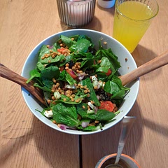 A bigger bowl is necessary.