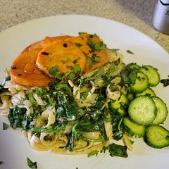 Real nice recipe. Followed as is. Delicious 
