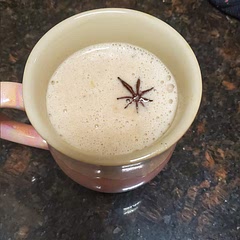 It tastes really good! Great to drink after dinner! I did have chunks of ginger, but that's because of my older blender, so I'll just strain it next time. 