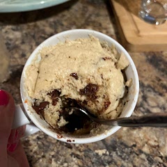 Very easy to make! Be careful in the microwave it puffs up but it’s delicious!