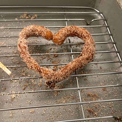 It was hard piping but it was the best churro I’ve ever had!!<33