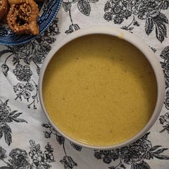 blitzed the whole thing for a quick soup and I just added everything all at once. Didn't have cornmeal on hand so i used rice worked just the same. super delicious i highly recommend!