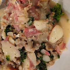 I used coconut instead of dairy. Delicious!