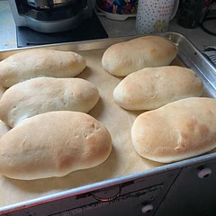 Weighed mine out at 144-ish grams per roll.  
Husband approved!