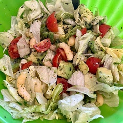 Made it with vegan shrimp instead of palm hearts. Delicious