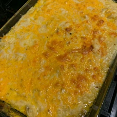 Added red chili flakes and garlic