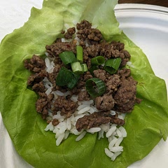 Added rice to make it a little more filing. 