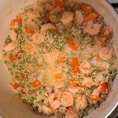 Added onion and red bell pepper. Very good!