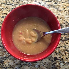 Filling soup.  Made it to eat throughout the week so I would hopefully stay full throughout the day. I agree that it would also be a great base.