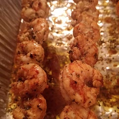 Marinated it for 1 hour in the fridge. Came out perfect. Very tasty 