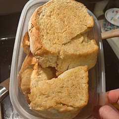 I think my yeast was dead, but it still came out good. The bread got hard fast, but the taste was amazing, and it was good right out of the oven. Be careful not to cook it to long if you're making garlic bread like I did. 
