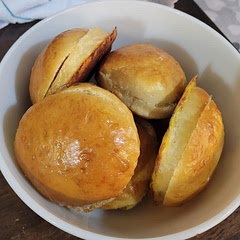Fluffy is correct. I made my first bread with this recipe and it came out lovely.