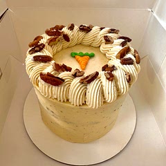 the cake was very good and moist. the cream cheese icing was somewhat strong, but i don’t like cream cheese that much so I added some powdered sugar and more vanilla extract and it tasted better!