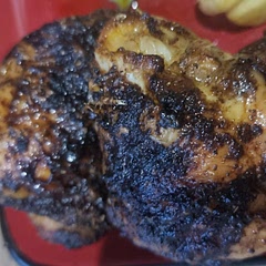 So nice I added extra honey and bit less hot sauce so the kids would enjoy aswell was very nice made with salad and chips definitely make again 