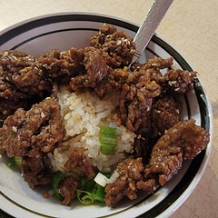 Used half brown and half white rice.