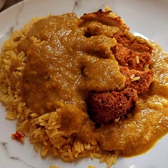 I went with leek over cabbage (because cabbage is boring) and used instant rice, but overall the curry sauce was a winner and definitely something I'll do again.